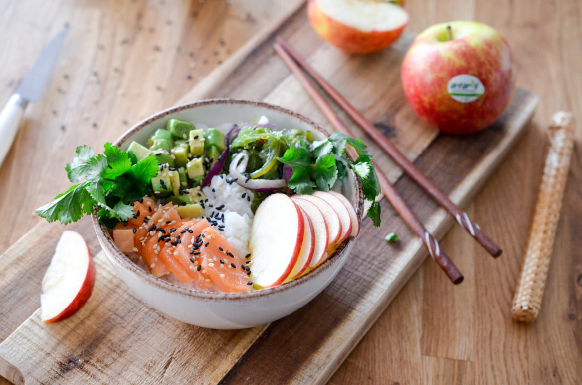 Recette Poke Bowl Saumon Pomme Antares 5