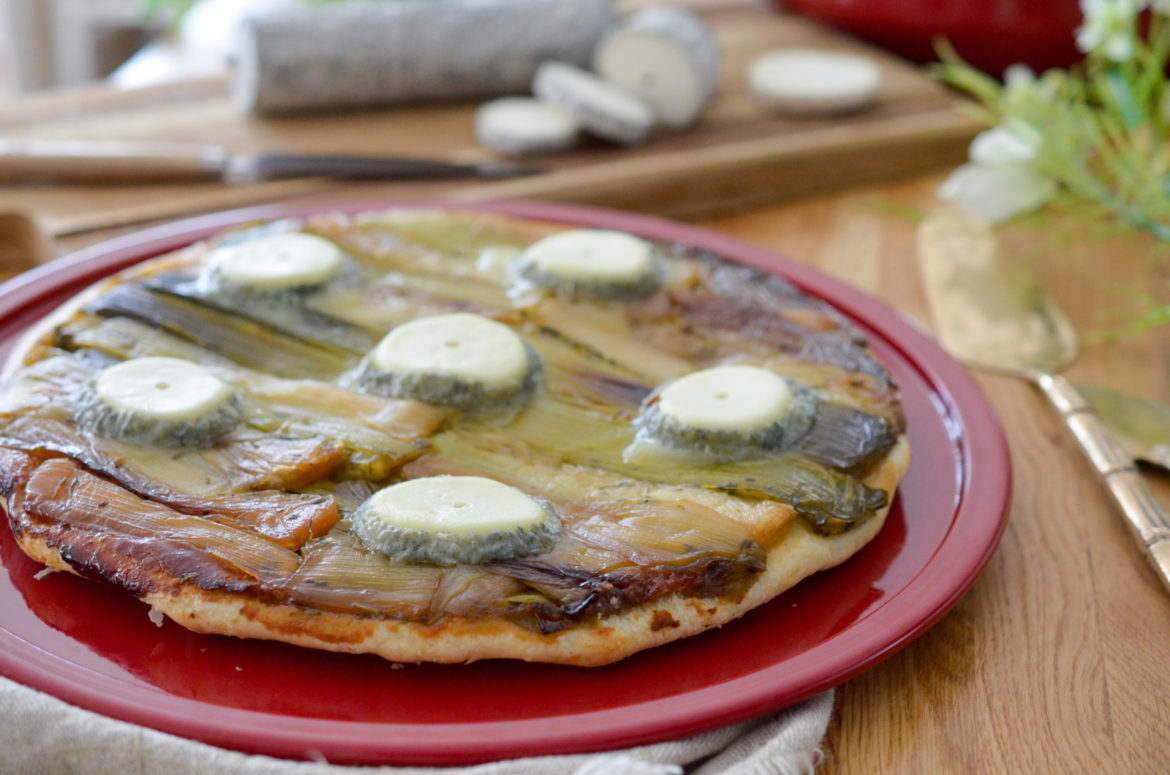 Recette Tatin Poireaux Sainte Maure Touraine Automne 2