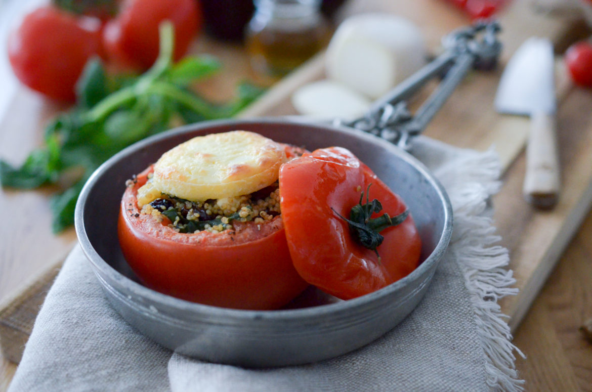Recette Tomates Farcies Quinoa Crottin Ete 10