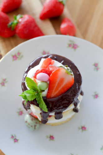 Recette Drip Cake Chocolat Fraises 12