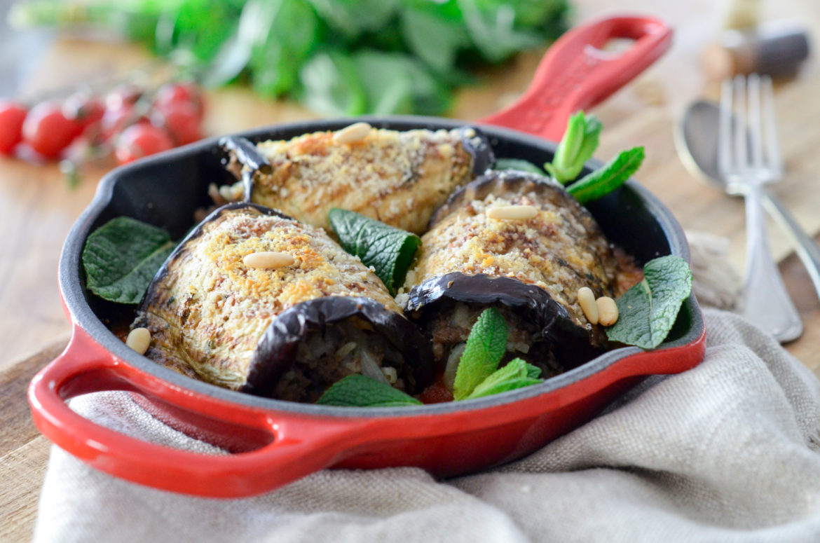 Recette Rouleaux Aubergines Viande 7