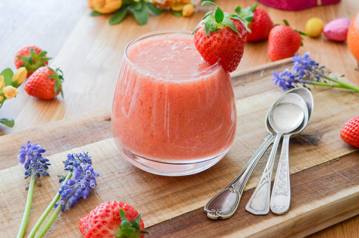 Recette Smoothie Fraise 2