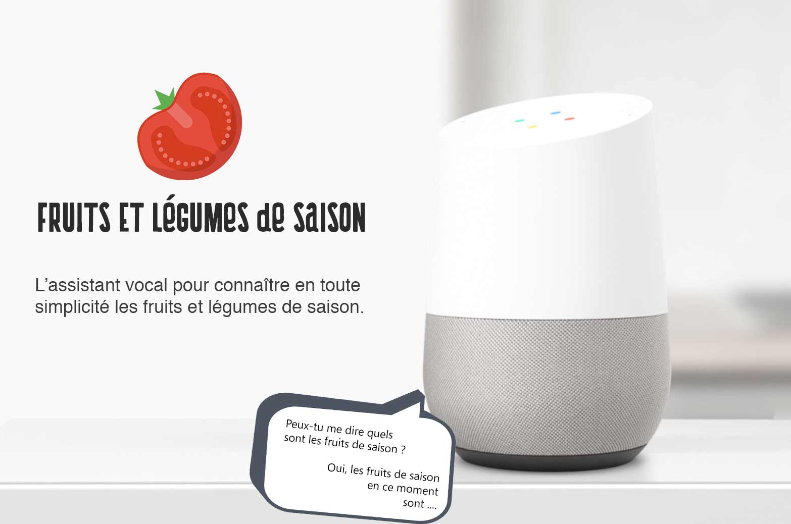 Google Assistant  Fruits Et legumes par Les Pépites de Noisette