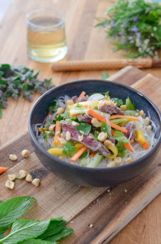 Recette Salade Boeuf Thai 6