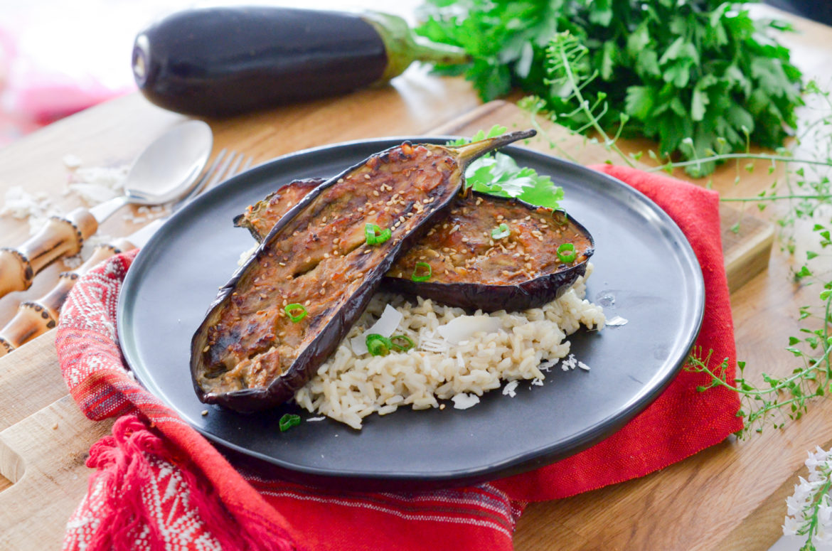 Recette Aubergines Miso Vegan 14