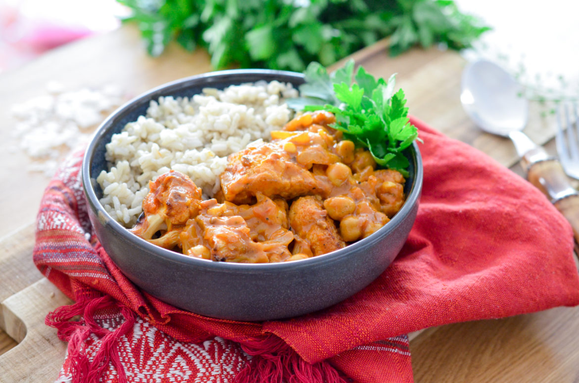 Recette Chou Fleur Tikka Massala Vegan 17