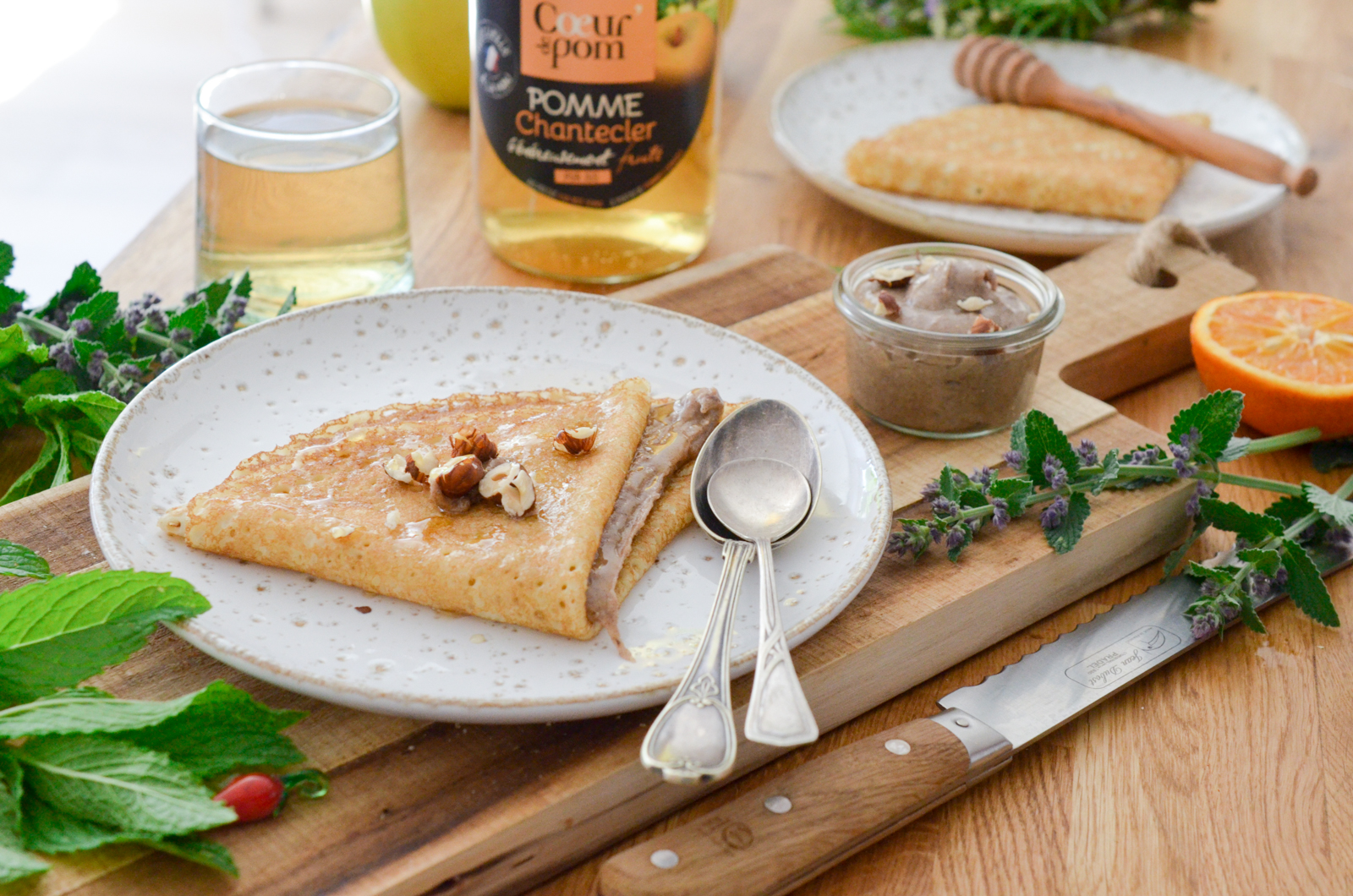 Crêpes aux 4 épices Recettes Coeur de pom