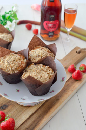 Recette Muffins Fraise Rhubarbe Coeur De Pom 6