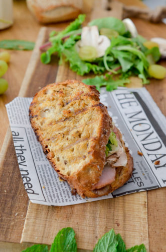 Recettes Grilled Sandwich Dinde