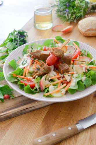 Recettes Salade Brochettes Seitan 5