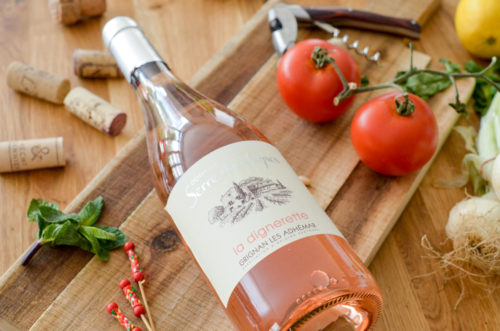 Vin Rose Grignan Serre De Vignes