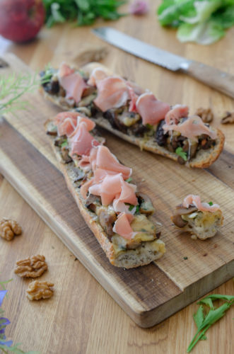 Recette Tartine Champignons Picard 4