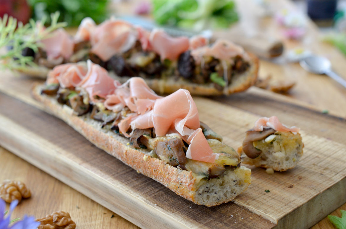 Recette Tartine Champignons Picard 6