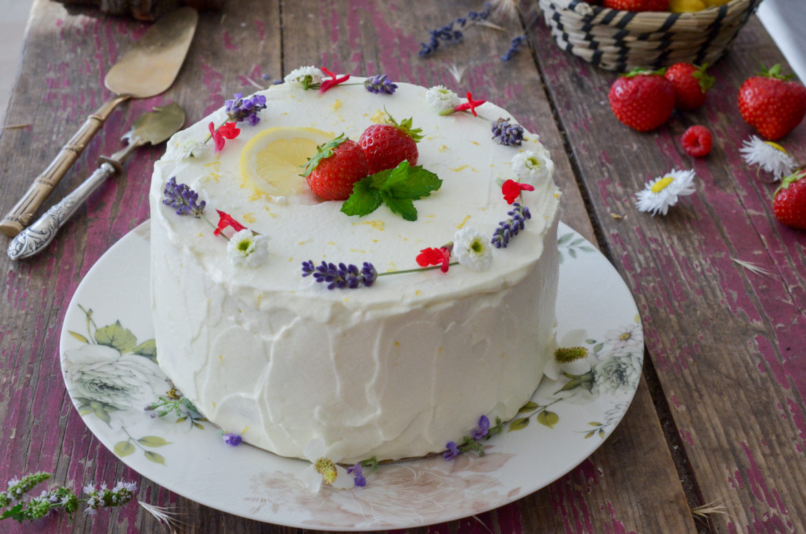 Recette Layer Cake Fraise Citron 3