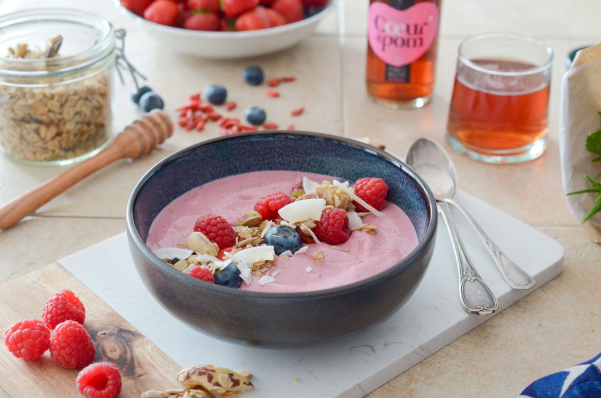 Recette Smoothie Bowl Framboises Coeur De Pom 9