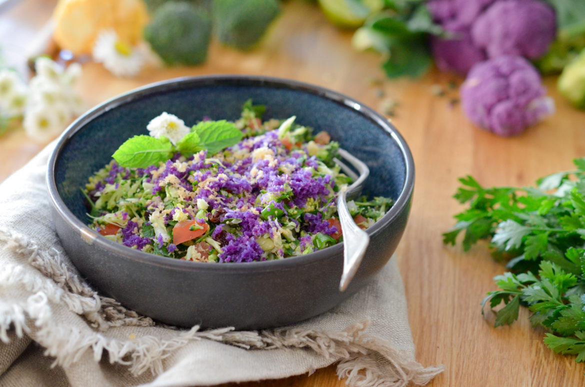 Recette Taboule Brocoli Vert Violet 3