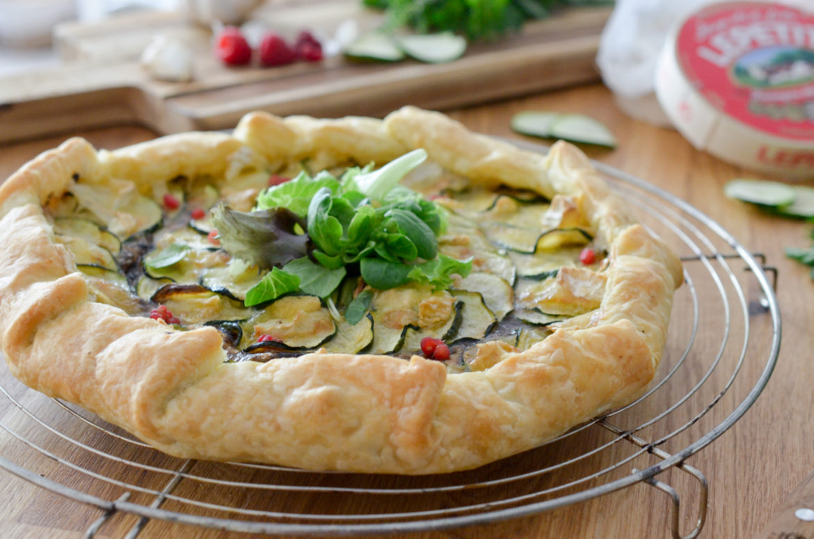 Recette Tarte Courgette Camembert 4