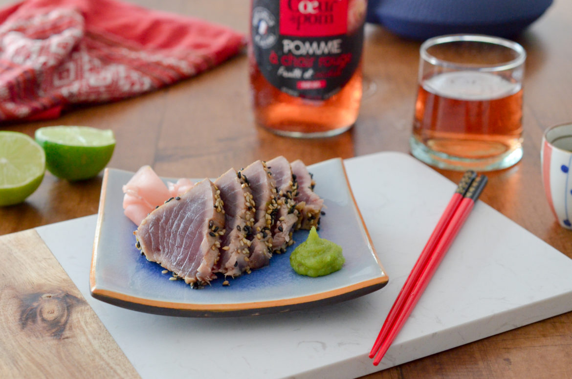 Recette Tataki Thon Coeur De Pom