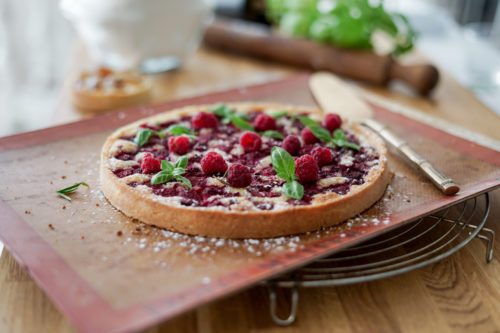 Recette Tarte Framboise Amande 3