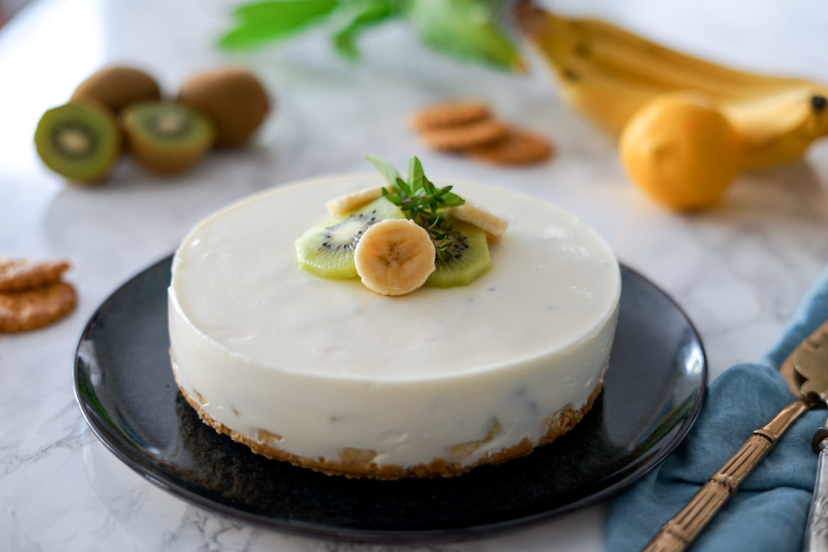 Recette Cheesecake Yaourt Banane Kiwi Mon Avis 4