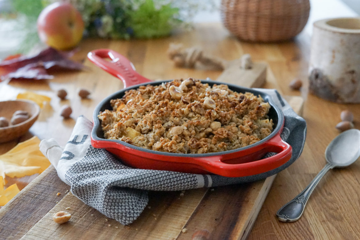 Recette Crumble Miel 3