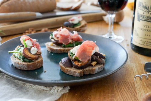 Recette Bruschetta Champignons Bardolino 4