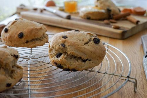 Recette Scones Epices Noel Raisins 8