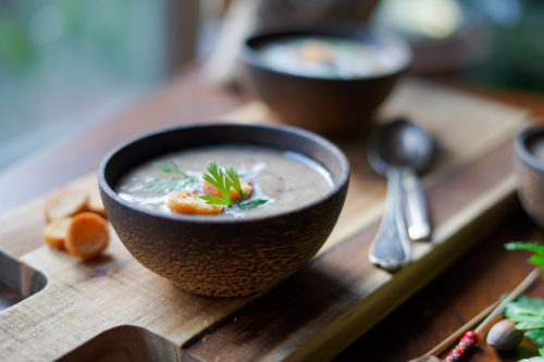 Recette Soupe Champignons