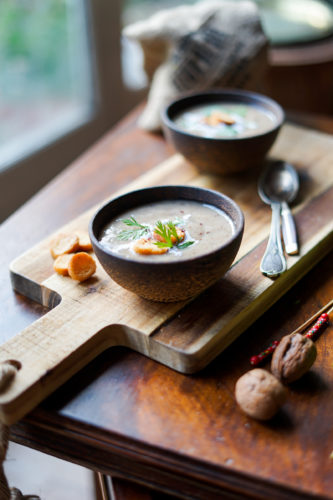 Recette Soupe Champignons 9