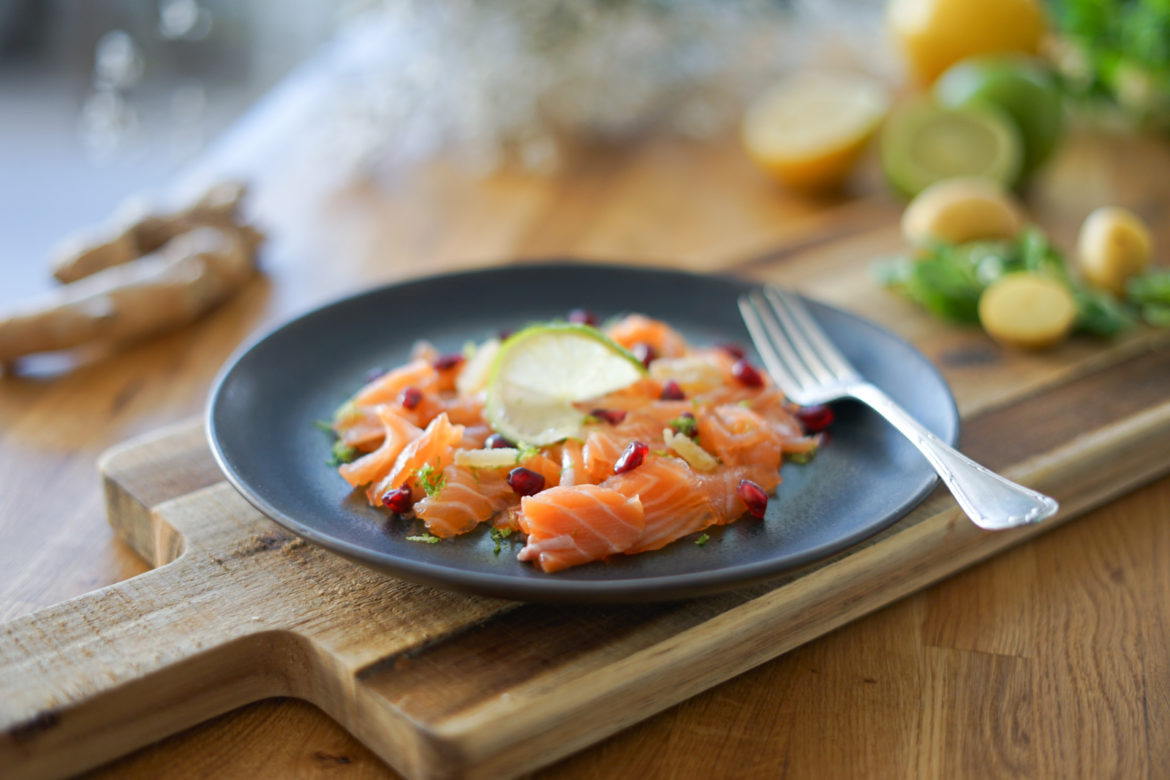 Recette Saumon Gravlax Gingembre 2