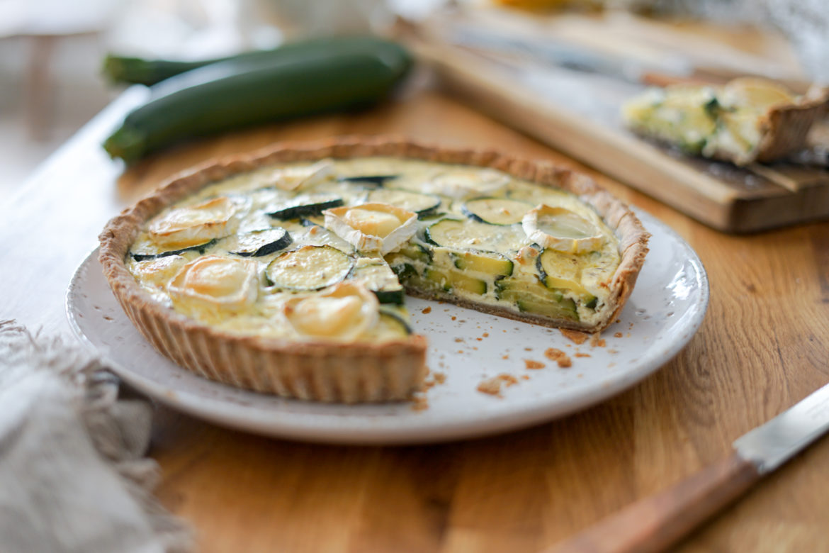 Recette Quiche Courgette Chevre 10