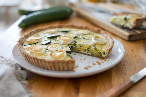 Recette Quiche Courgette Chevre 10