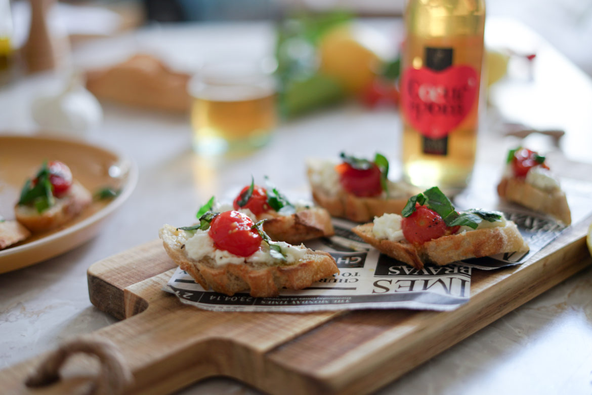 Recette Crostini Burrata Cdp