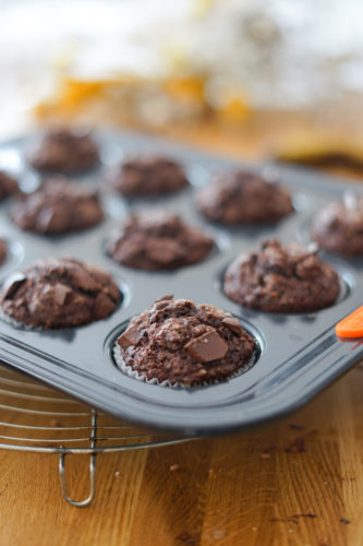 Recette Muffins Chocolat Banane 4