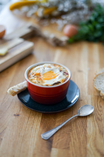 Recette Oeuf Cocotte Fromage Ratatouille 6