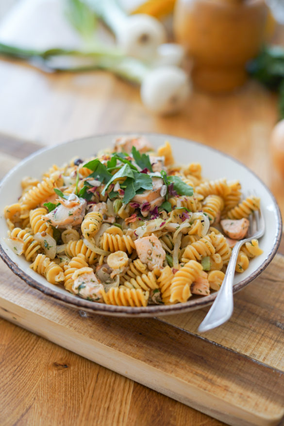 Pâtes au saumon Les Pépites de Noisette