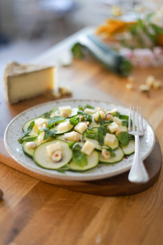 Recette Carpaccio Courgettes Tomme Noisette 6