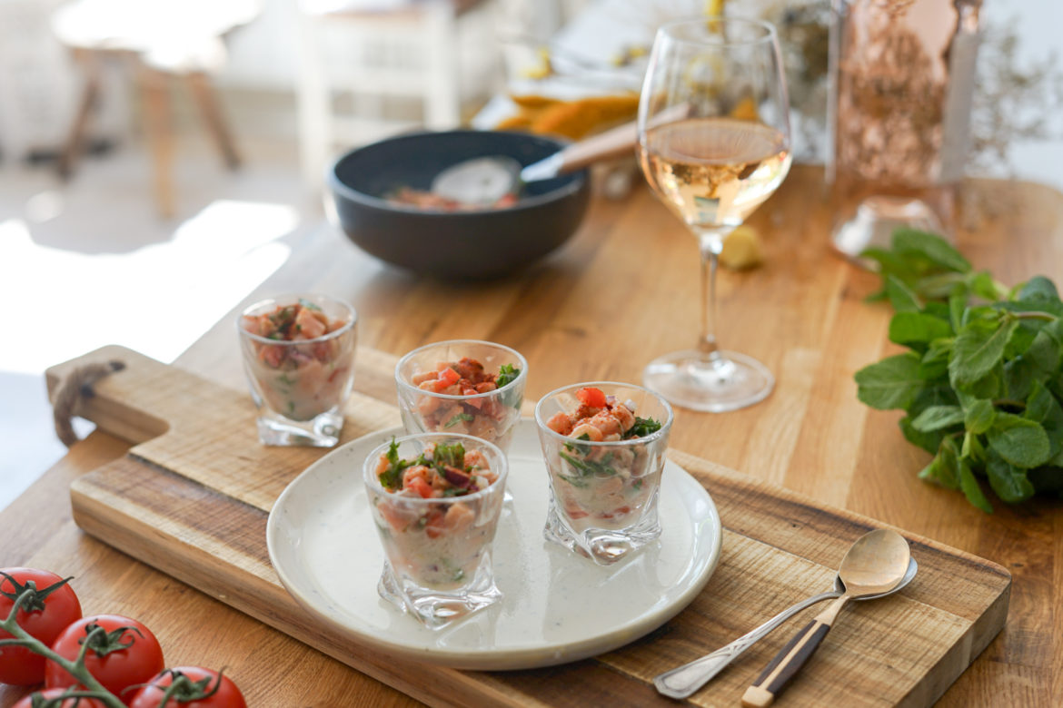 Recette Ceviche Vin Rose 4