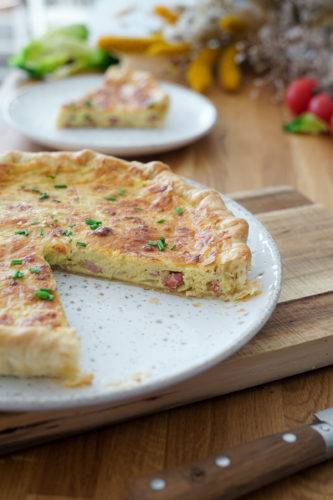 Recette Quiche Lardons 7