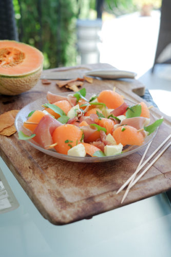 Recette Brochettes Melon Jambon Casino 31