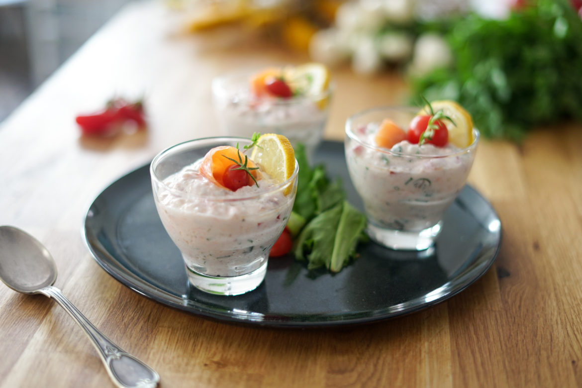 Recette Verrine Saumon 4