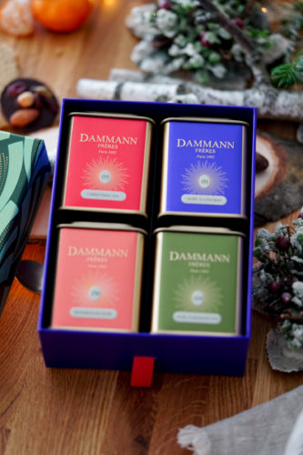 Coffret thés de Noël Dammann - Boutique-ordredemalte.com