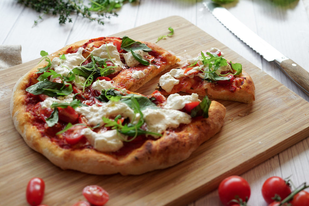 Recette Pizza Tomates Burrata 6