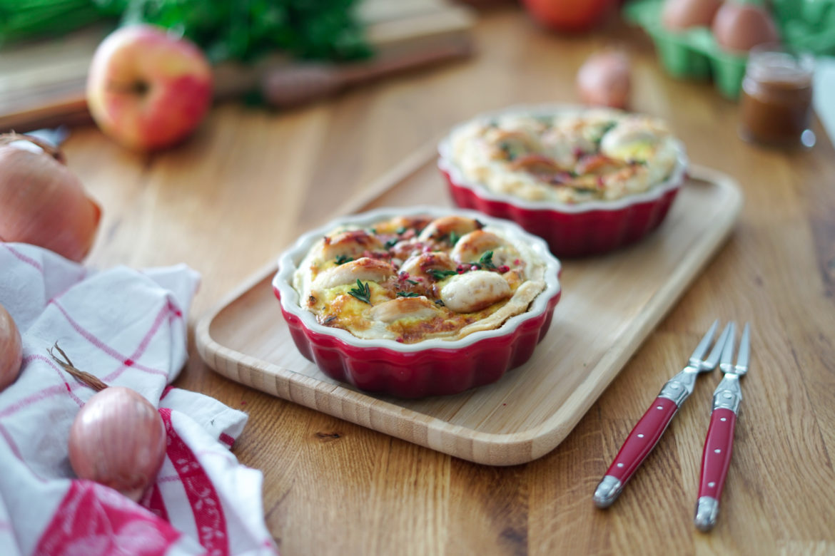 Recette Tarte Boudin Blanc Pommes