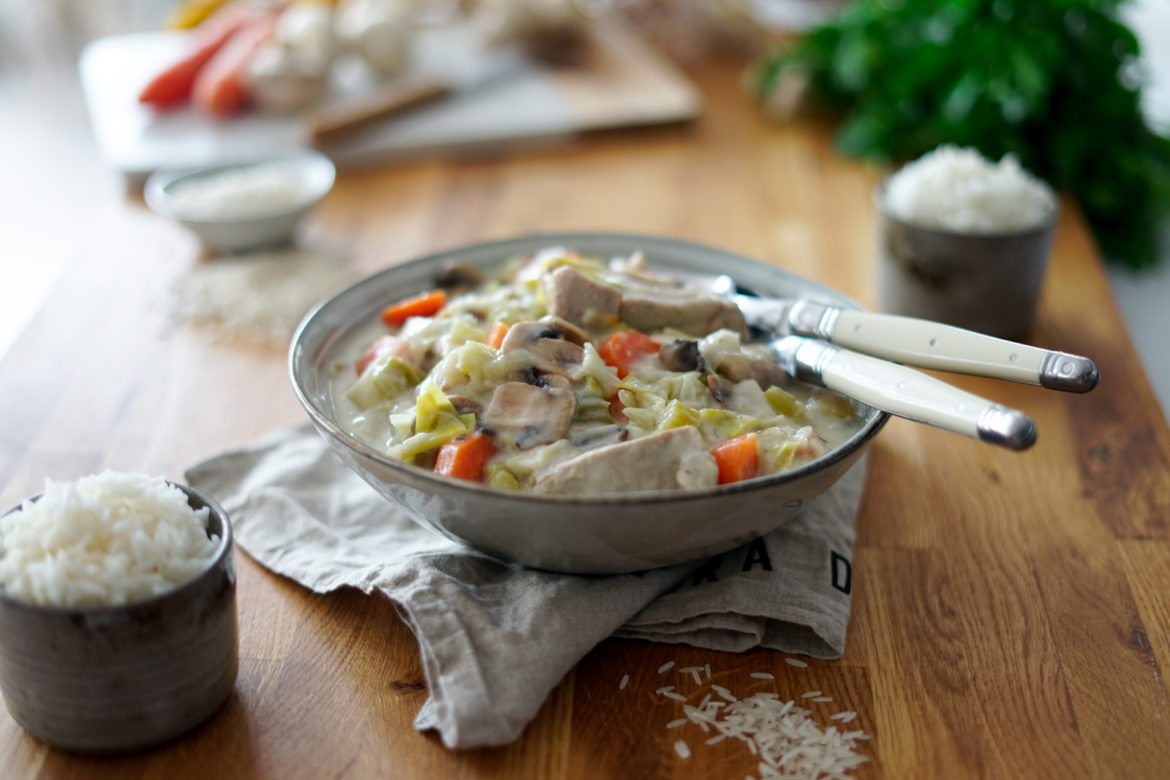 Recette Blanquette Veau Lustucru 3