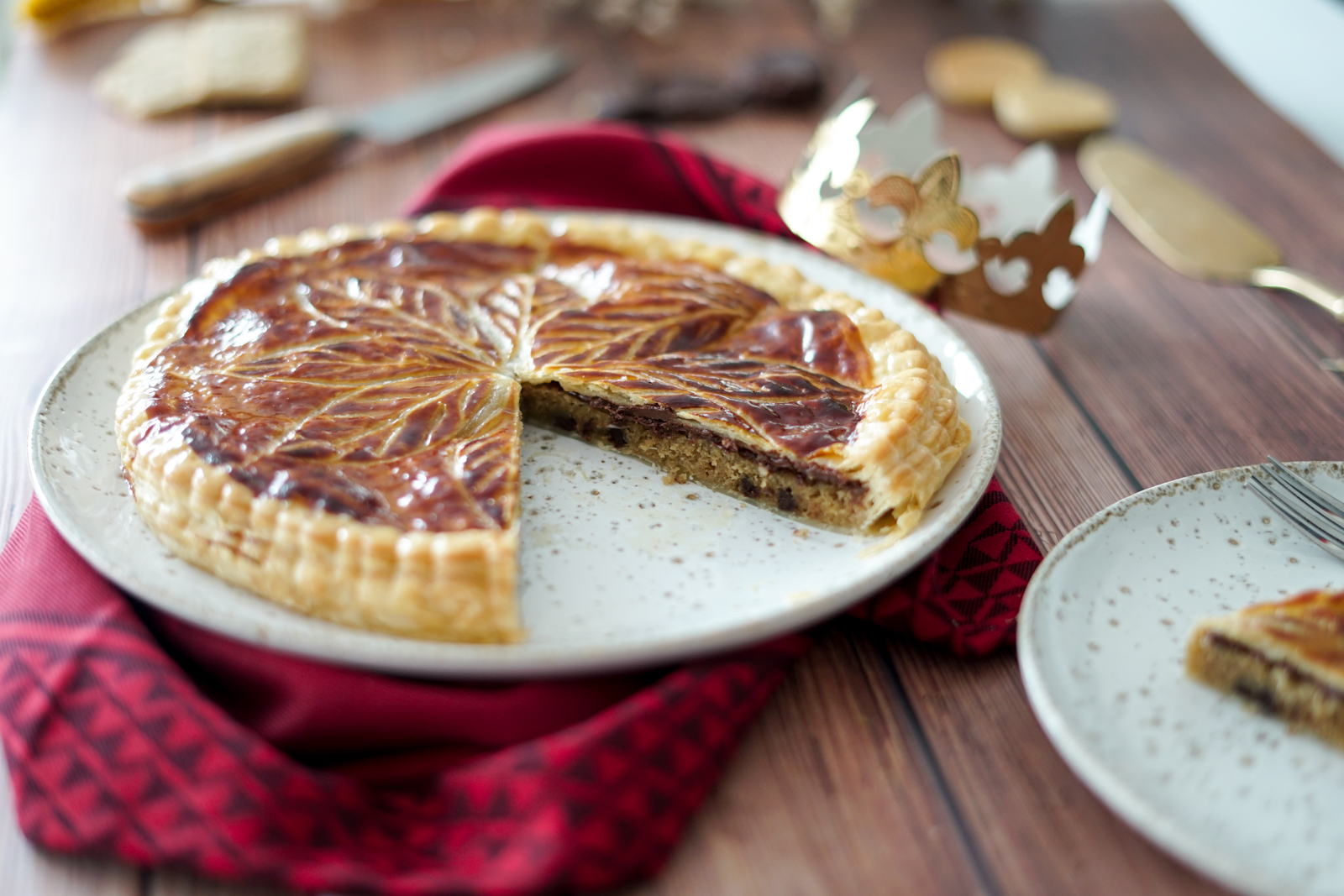 Galette des rois au chocolat Les Pépites de Noisette
