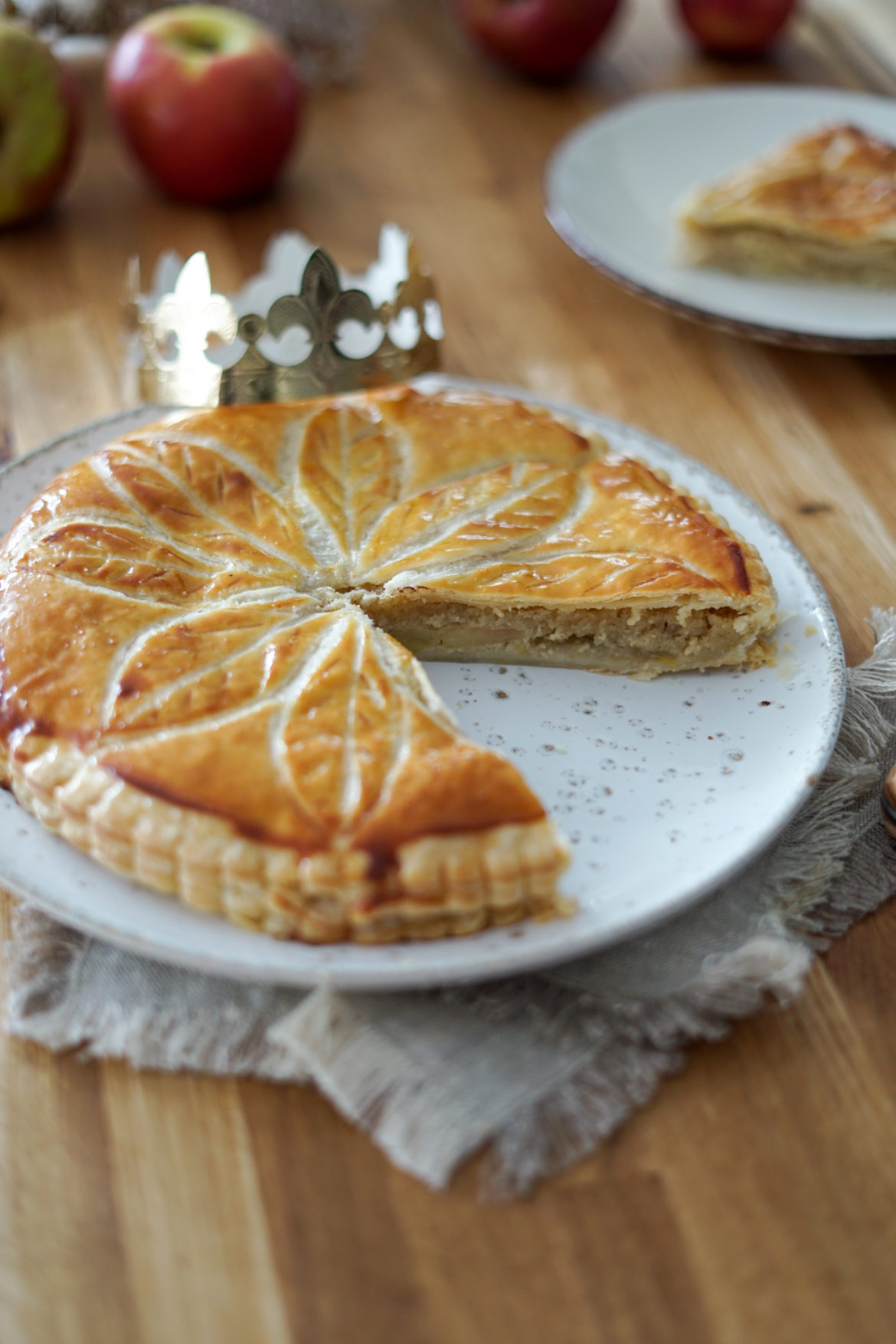 Galette des Rois aux pommes Les Pépites de Noisette