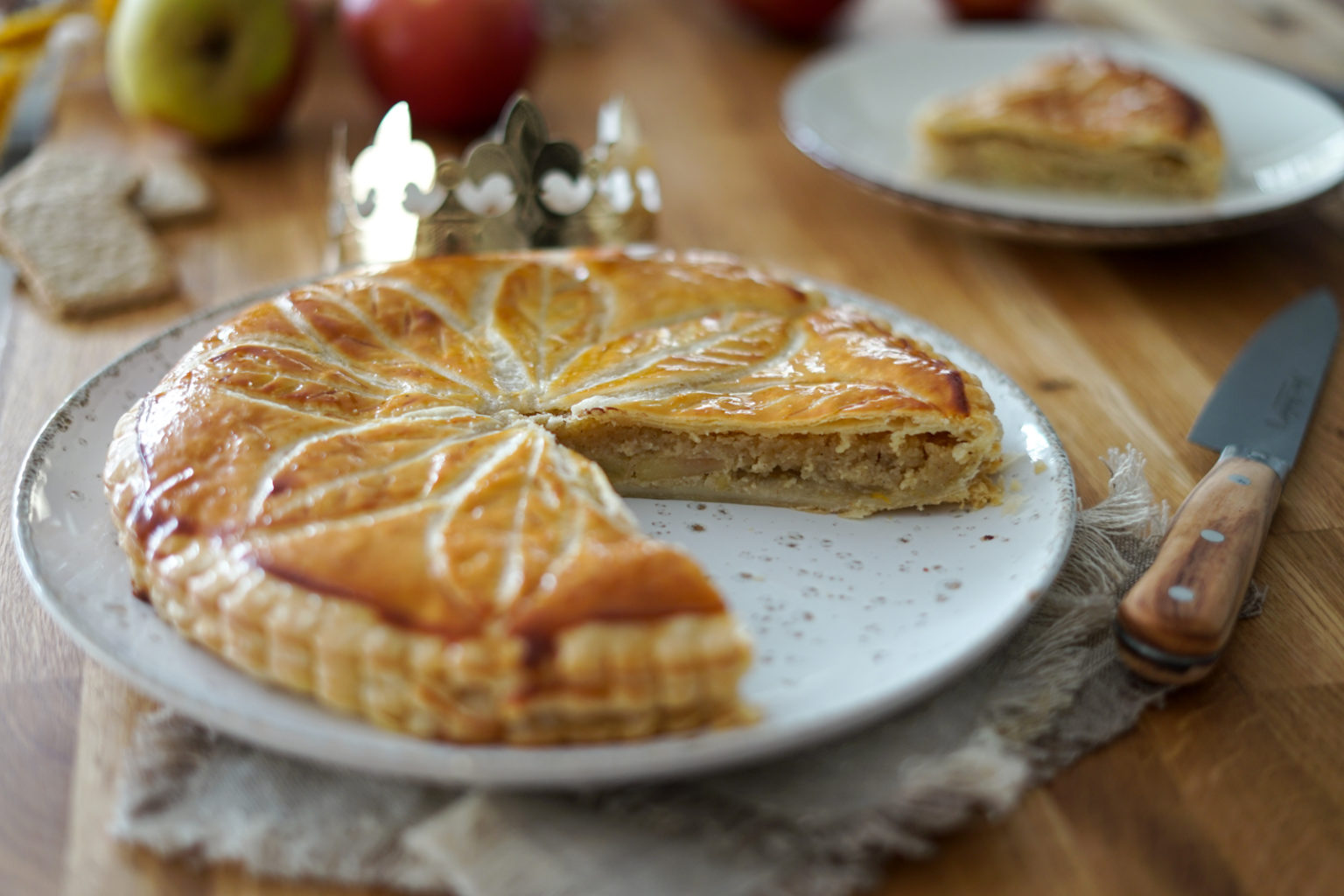 Galette des Rois aux pommes Les Pépites de Noisette