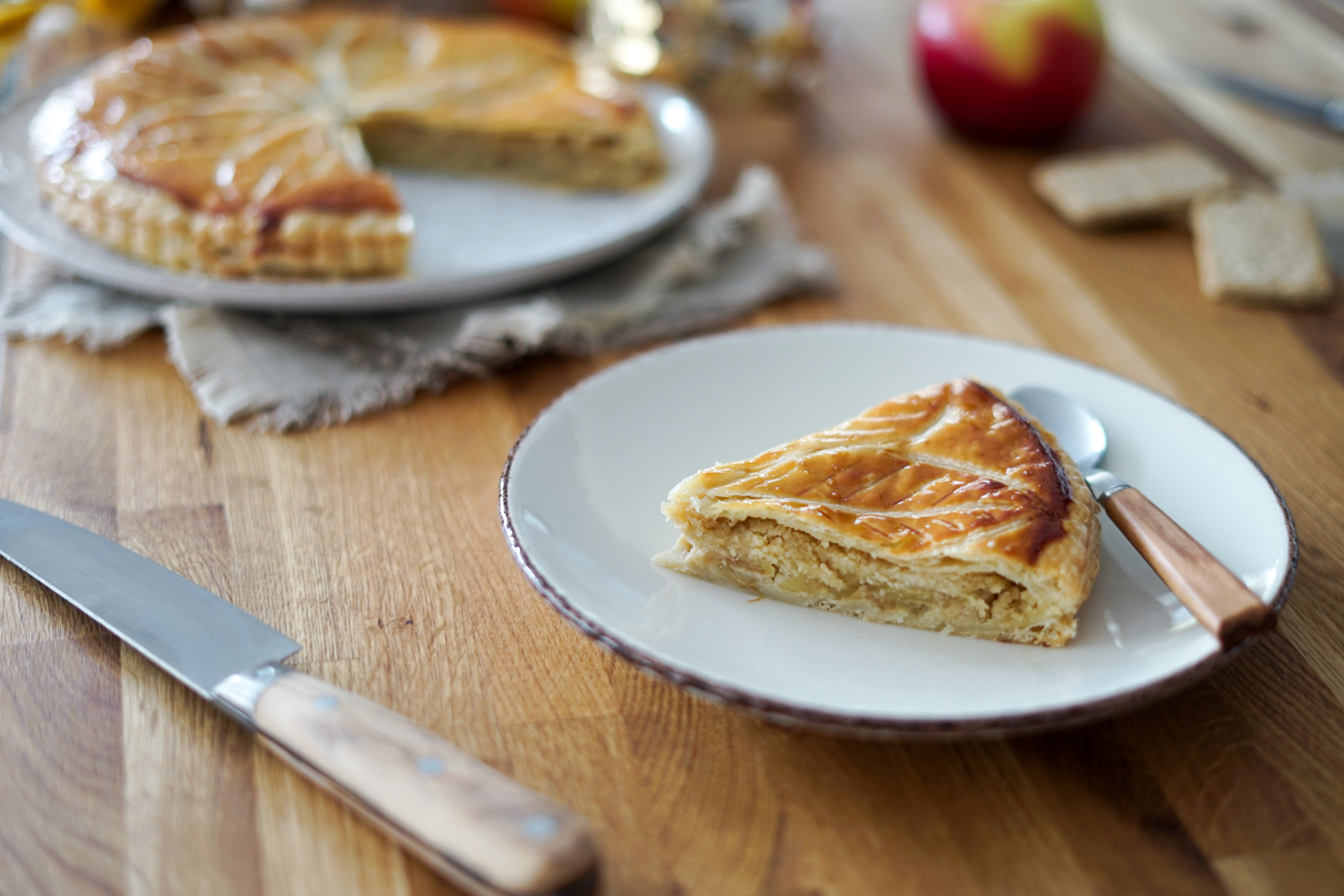 Galette des Rois aux pommes Les Pépites de Noisette