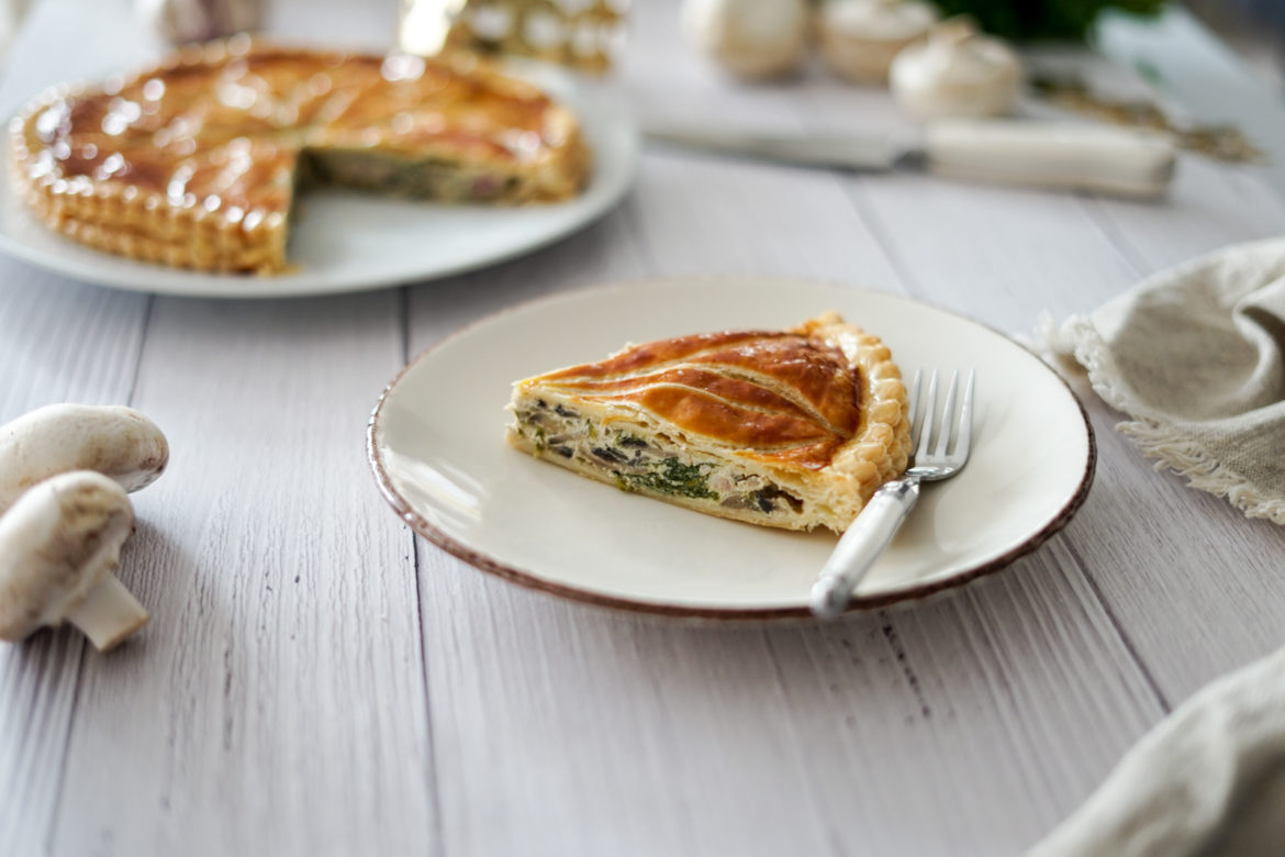 Recette Galette Rois Salee Champignons 15